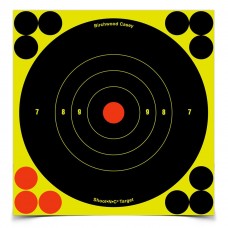 Birchwood Casey Shoot -N-C 6" Bull's Eye Target 60 Pkg